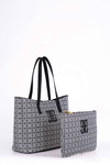 Monogram Desenli Yavrulu Tote Çanta