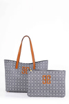Monogram Desenli Yavrulu Tote Çanta