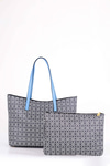 Monogram Desenli Yavrulu Tote Çanta
