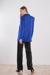 Saten Oversize Blazer Ceket