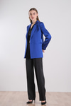 Saten Oversize Blazer Ceket