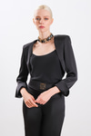 Saten Uzun Kollu Bolero