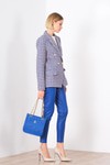 Suni Deri Skinny Pantolon