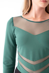 Tül Detaylı Body