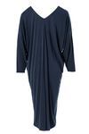 V Yaka Oversize Elbise