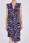 Zebra Desenli Elbise