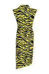 Zebra Desenli Elbise