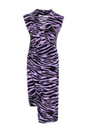 Zebra Desenli Elbise
