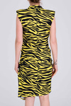 Zebra Desenli Elbise