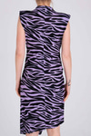 Zebra Desenli Elbise