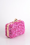 Zincir Detaylı Clutch Çanta