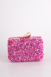 Zincir Detaylı Clutch Çanta