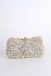 Zincir Detaylı Clutch Çanta