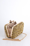Zincir Detaylı Clutch Çanta