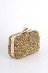 Zincir Detaylı Clutch Çanta