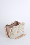 Zincir Detaylı Clutch Çanta