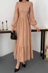 Beige Lace Dress