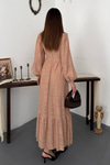 Beige Lace Dress