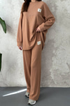 Camel Salaş Sweat Ve Pantolon
