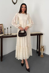 Off-White Lace Dress