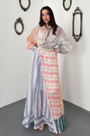 Blue Striped Dress