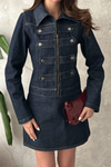 Mavi Denim İkili Takım