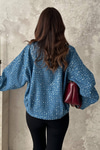 Blue Sequin Jacket