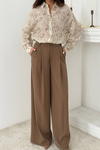Mocca Pileli Comfort Pantolon