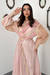 Pink Striped Dress