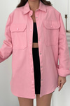 Pink Gabardine Shirt