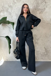 Black Front Zip Scuba Suit