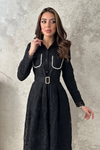 Black Dress with Stones