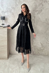 Black Dress with Stones