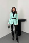 Toptan Mint Oversize Ceket