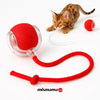 Akıllı Kedi Oyuncağı, USB Şarjlı, LED Işıklı, 3 Modlu, Otomatik Yuvarlanan Top