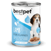 Bestpet Yavru Köpekler İçin, Taze Kuzu Parça Etli Ve Soslu Yaş Mama 400 gr