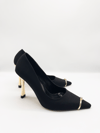Axel Saten Stiletto Siyah