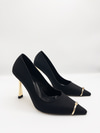 Axel Saten Stiletto Siyah