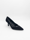 Eliana Stiletto Saten Siyah