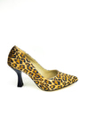 Leopar Desenli Kadeh Topuklu Stiletto