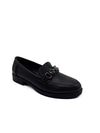 Mayola Loafer Zincir Detaylı Siyah