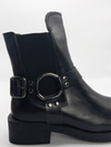 Medusa Vegan Deri Bot Siyah