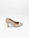Morgana Stiletto Vegan Deri Krem