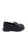 Senda Kalın Taban Loafer Siyah