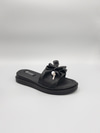 Simaro Fiyonklu Terlik Siyah