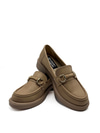 Texa Loafer Miu Detaylı Bej