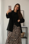  Etiler Leopar Saten Etek-Leopar Desen