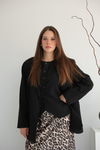  Etiler Leopar Saten Etek-Leopar Desen