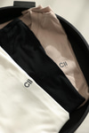C2 Nakışlı Basic Tshirt-Bej