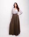 Cannes Modal Maxi Etek-Haki